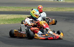 Joey Wimsett won the final Sunday however Gregory Liefooghe was the overall winner in Rotax Senio