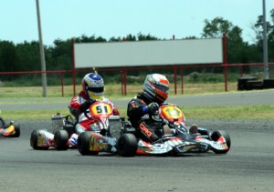 Mike Daniel edged Andy Seesemann for the Sunday feature win to take the overall victory