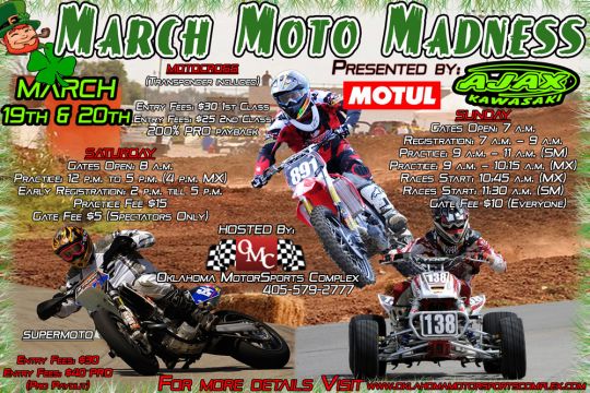 Oklahoma March Madness Super Event 