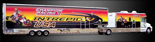 Champion Racing trailer